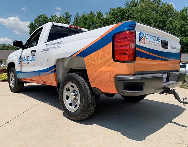 Unique Air Heating & Cooling truck air conditioning repair Gastonia NC
